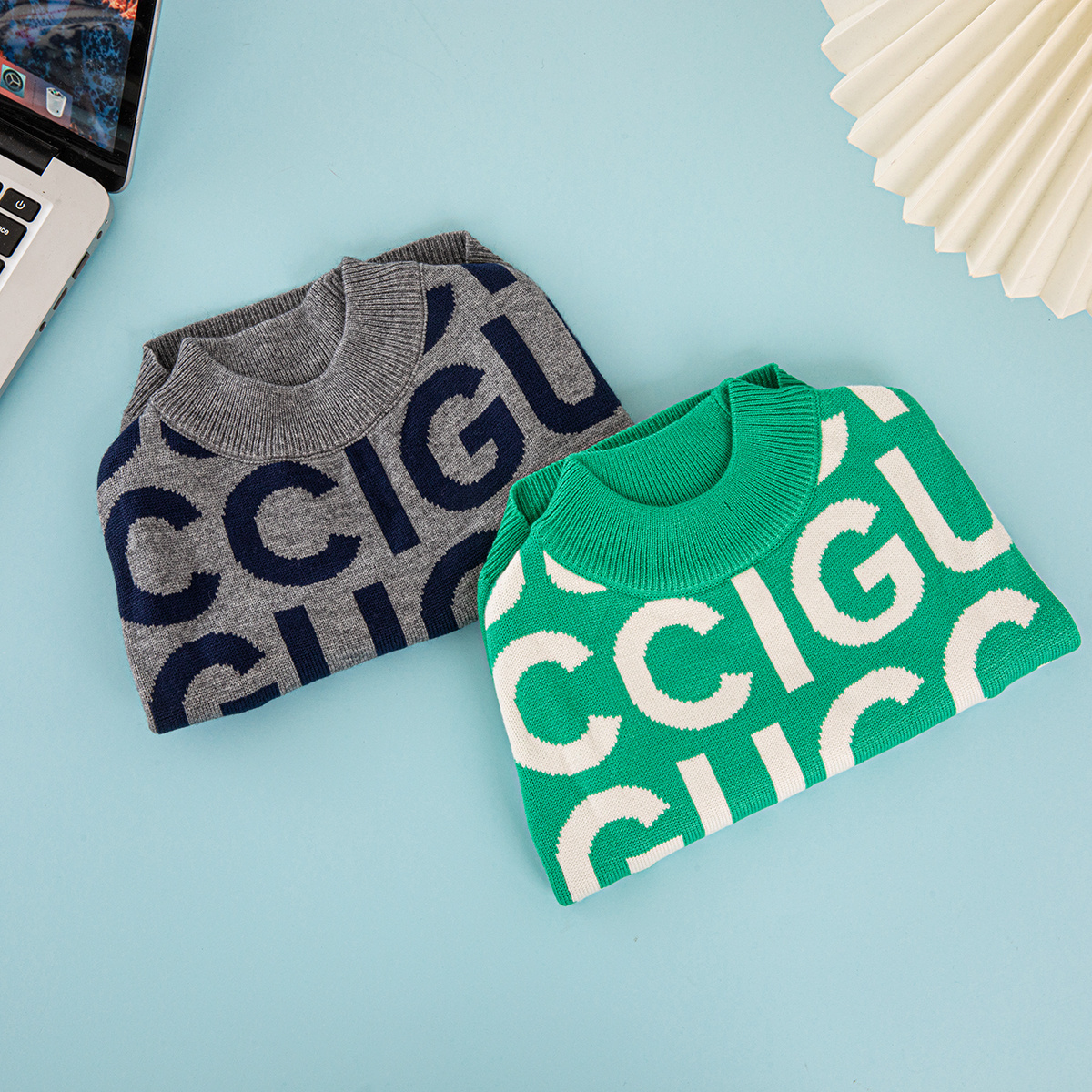 Free Shipping !GG Luxury Designer Dog Sweater Collection - Premium Knitted Dog Cardigan | Fashion Pet Apparel for Wholesale & ODM