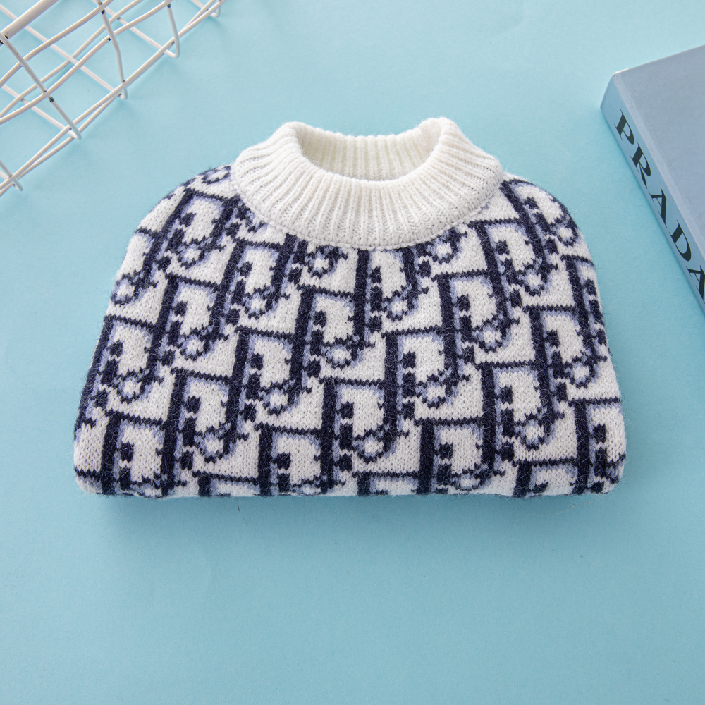 Free Shipping! Luxury Designer Dog Sweater - High-End Pet Fashion Knitwear | Custom Wholesale & ODM/OEM Available