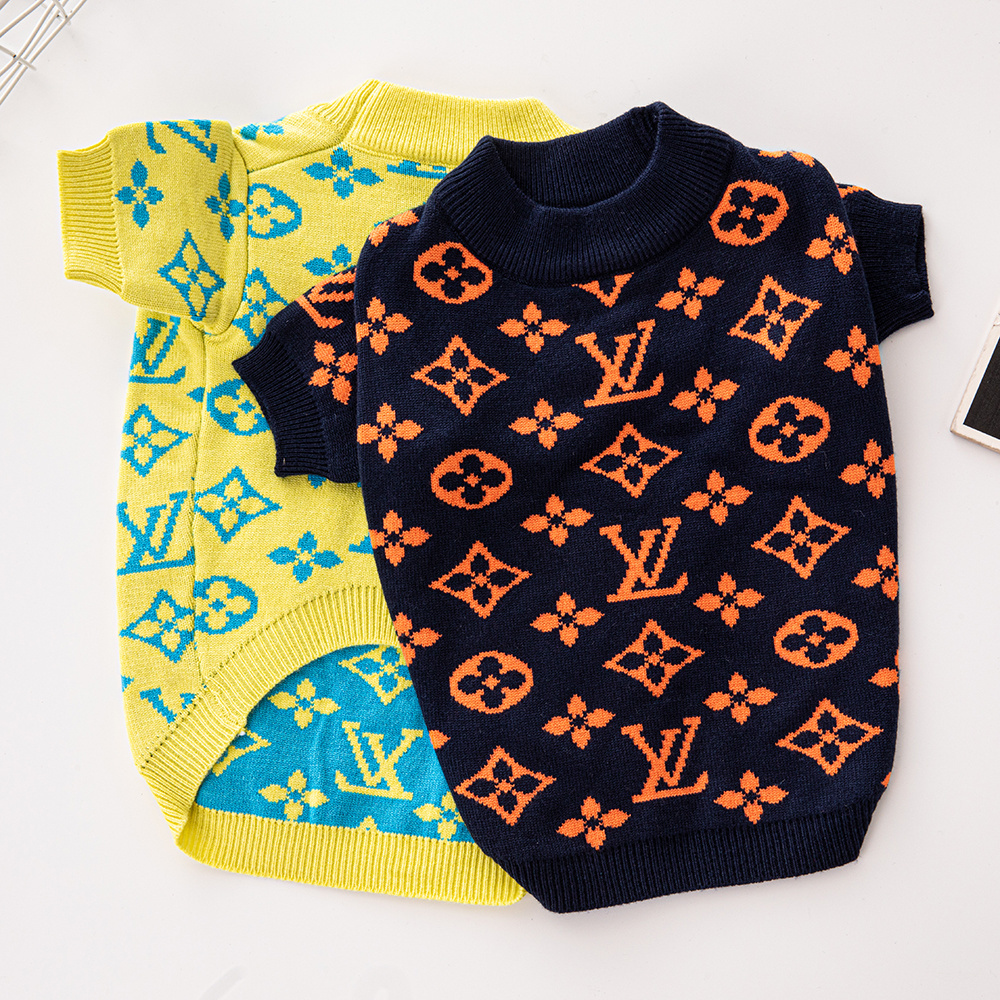 desiger dog sweater lv dog sweater (3)