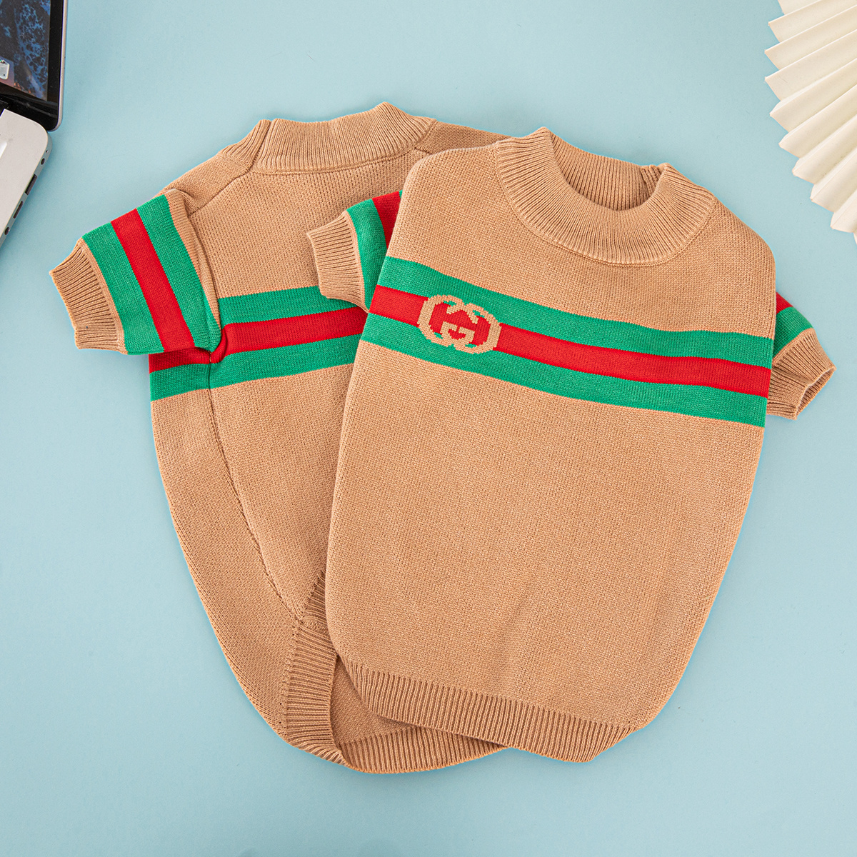 Free Shipping! Classic GG Dog Sweater - Luxury Designer Dog Clothes Premium Designer Pet Apparel